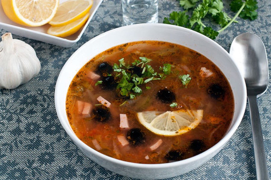 Вкусная солянка мясная пошаговый рецепт с Вкусная солянка мясная пошаговый рецепт с
